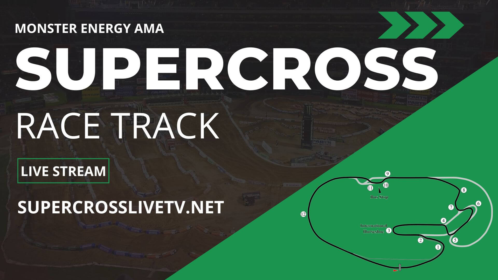 Monster Energy AMA Supercross Championship Race Track