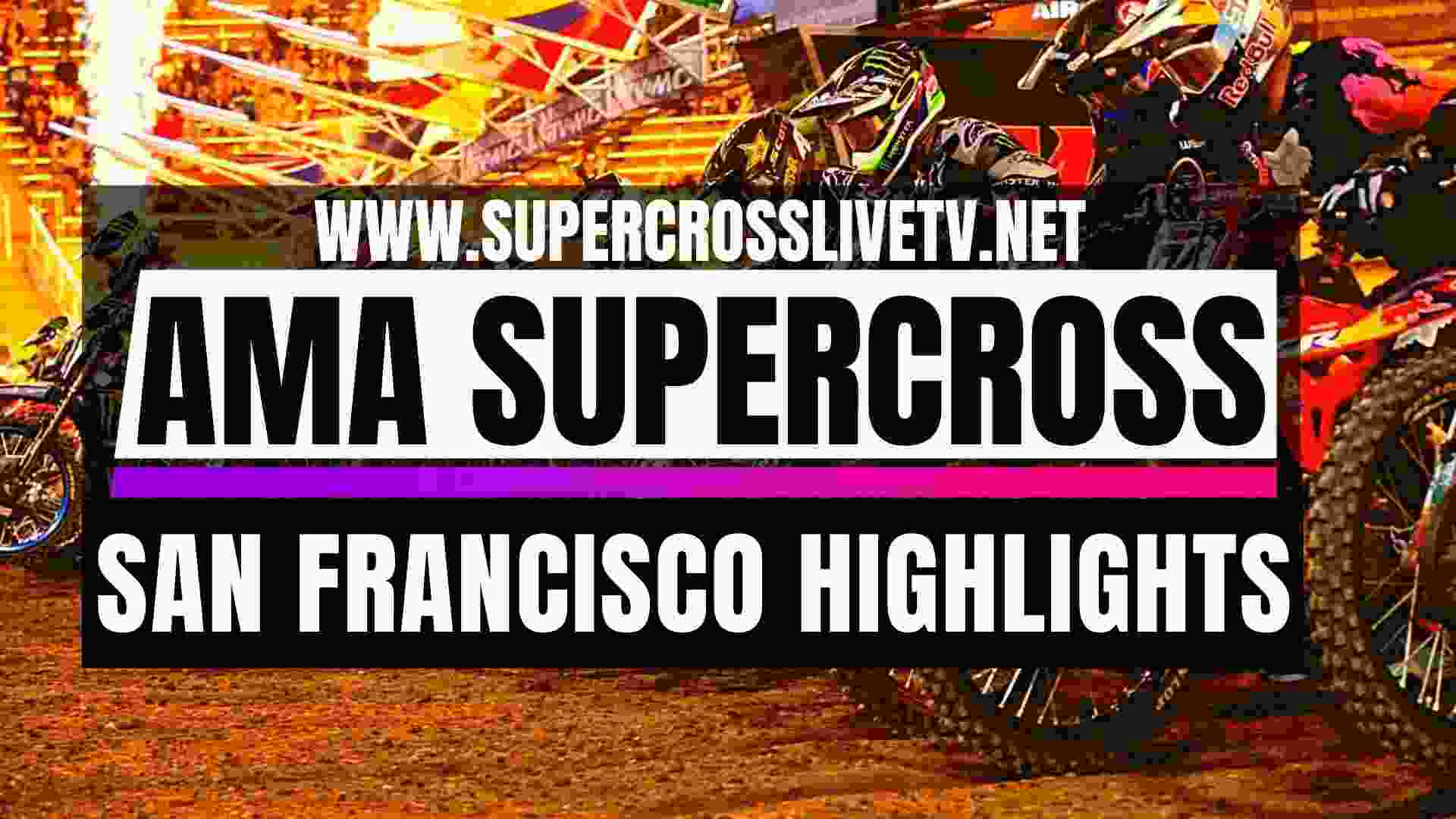 San Francisco Supercross 2024 Round 2 Highlights 450SX